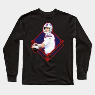 Josh Allen Diamond Style Long Sleeve T-Shirt